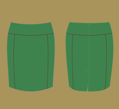 Skirt - Green and brown 